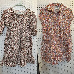 NEW - Old Navy Kids Floral Dresses 14/16 youth. Qty 2.